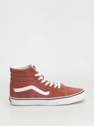 Vans Skórzane sneakersy "SK8-Hi" w kolorze brązowym rozmiar: 44,5. Brązowe obuwie sportowe damskie Vans, za kostkę, bez zapięcia. Za 193.70 zł.