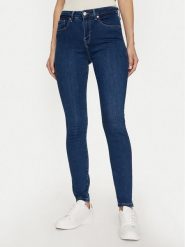 Tommy Hilfiger Jeansy WW0WW42768 Niebieski Skinny Fit. Niebieskie jeansy damskie Tommy Hilfiger, bez wzorów, z bawełny. Za 329.99 zł.