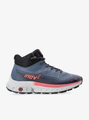 Buty turystyczne damskie Inov-8 RocFly G 390. Niebieskie obuwie trekkingowe damskie Inov-8, z dzianiny, bez zapięcia. Za 804.45 zł.