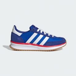 Buty RUN 70s 2.0. Niebieskie obuwie sportowe casual damskie Adidas, bez zapięcia. Za 299.00 zł.