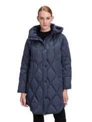 Betty Barclay Płaszcz pikowany w kolorze granatowym rozmiar: 36. Niebieskie płaszcze damskie Betty Barclay, bez wzorów, bez kaptura. Za 448.99 zł.