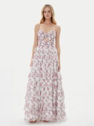 Hey Kyla Sukienka wieczorowa 5AH016HK Kolorowy Regular Fit. Sukienki damskie Hey Kyla, bez wzorów, z syntetyku, wizytowe, bez ramiączek. Za 1,249.00 zł.