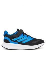 Adidas Sneakersy Runfalcon 5 JP9399 Czarny. Czarne buty sportowe chłopięce Adidas, z materiału, bez zapięcia. Za 179.99 zł.