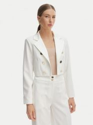 Artigli Marynarka ACGI004425 Écru Regular Fit. Białe marynarki i żakiety damskie Artigli, bez wzorów, z syntetyku. Za 539.99 zł.