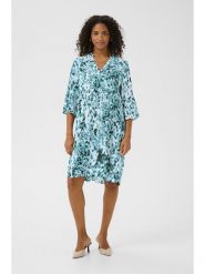 Kaffe Sukienka w kolorze turkusowo-niebieskim rozmiar: 36. Niebieskie sukienki damskie Kaffe, bez wzorów, z wiskozy, klasyczne, bez ramiączek. Za 148.96 zł.