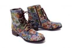 JOSEF SEIBEL 76501 VL855 900 Sanja 01 multicolor, trzewiki damskie. Botki damskie Josef Seibel, na zimę, ze skóry, bez obcasa, bez zapięcia. Za 469.90 zł.