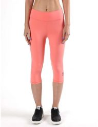 Legginsy na co dzień na siłownię. Czerwone legginsy damskie LEONE 1947 APPAREL, m, bez wzorów. Za 63.11 zł.