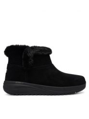 Skechers Śniegowce Waterproof Relaxed Fit: On-The-GO Stellar - Cozy Step 144745/BBK Czarny. Czarne śniegowce damskie Skechers. Za 429.99 zł.