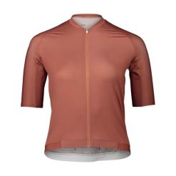 Koszulka rowerowa damska POC Pristine Jersey. Niebieskie koszulki damskie POC, bez wzorów, z jersey, bez kołnierzyka, bez ramiączek. Za 539.99 zł.