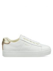 Gant Sneakersy 31531989 Biały. Białe obuwie sportowe damskie Gant, ze skóry, bez zapięcia. Za 479.99 zł.