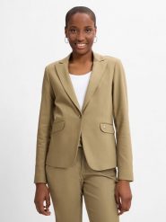 MOS MOSH Marynarka - MMBlake Night Kobiety zielony, 38. Zielone marynarki i żakiety damskie Mos Mosh, bez wzorów, z dresówki, eleganckie. Za 479.95 zł.