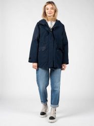 Pepe Jeans Kurtka "Frida" | PL402016 | Frida | Kobieta | Granatowy. Niebieskie kurtki damskie Pepe Jeans, s, bez wzorów, z jeansu, bez kaptura. W wyprzedaży za 459.00 zł.