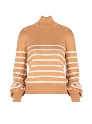Liu Jo Sweter | WF2060 MA7L | Kobieta | Brązowy. Brązowe golfy damskie Liu Jo, l, z materiału, bez kołnierzyka. W wyprzedaży za 389.00 zł.