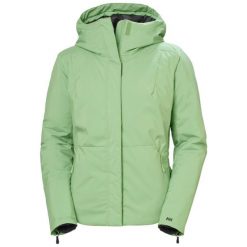 Damska kurtka narciarska Helly Hansen Nora. Zielone kurtki damskie Helly Hansen, na zimę, bez wzorów, bez kaptura. Za 1,114.00 zł.