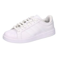 Buty damskie adidas Streettalk - casualowe sneakersy z cupsole. Białe obuwie trekkingowe damskie Adidas, z gumy, bez zapięcia. Za 279.00 zł.