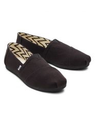 TOMS Espadryle w kolorze czarnym rozmiar: 37. Czarne espadryle damskie TOMS, bez wzorów, bez obcasa. Za 172.08 zł.