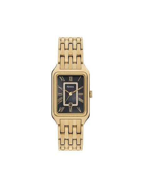 Fossil Zegarek Raquel ES5417 Złoty. Żółte, analogowe zegarki damskie Fossil, złote. Za 979.99 zł.
