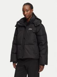 KARL LAGERFELD Kurtka puchowa Essential B3W15002 Czarny Regular Fit. Czarne kurtki damskie KARL LAGERFELD, s, bez wzorów, z puchu, bez kaptura. Za 1,299.00 zł.
