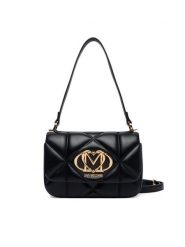 LOVE MOSCHINO Torebka JC4031PP1PLC0000 Czarny. Czarne torebki klasyczne damskie Love Moschino, ze skóry, bez dodatków. Za 1,009.00 zł.