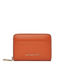 MICHAEL Michael Kors Portfel 32T4GJ6Z5L Pomarańczowy. Brązowe portfele damskie MICHAEL Michael Kors, bez wzorów, ze skóry. Za 429.99 zł.