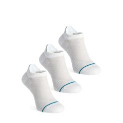 Skarpety biegowe Stance Athletic Tab 3 Pack. Białe skarpetki damskie Stance, bez wzorów. Za 150.99 zł.