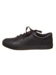 Timberland Skórzane sneakersy "Skyla Bay" w kolorze czarnym rozmiar: 36. Czarne obuwie sportowe damskie Timberland, ze skóry, bez zapięcia. Za 150.45 zł.