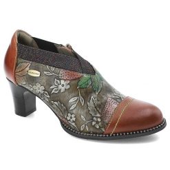 Brązowe Półbuty Laura Vita Eleganckie Obuwie Damskie Premium. Brązowe półbuty damskie LAURA VITA, bez wzorów, ze skóry, bez obcasa, na obcasie, bez zapięcia. Za 349.00 zł.