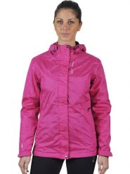 Peak Mountain Kurtka przeciwwiatrowa w kolorze różowym rozmiar: XL. Różowe kurtki sportowe damskie Peak Mountain, xl, bez wzorów, bez kaptura. Za 165.99 zł.