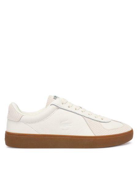 Lacoste Sneakersy Baseshot Pro 7-50SFA0032 Biały. Białe obuwie sportowe damskie Lacoste, ze skóry, bez zapięcia. Za 289.99 zł.