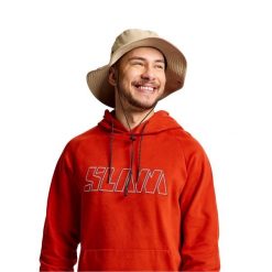 Czapka Z Daszkiem Dorosłych. Brązowe czapki z daszkiem damskie SLAM, bez wzorów. Za 207.10 zł.