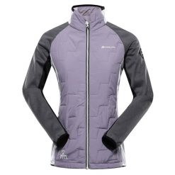 Bluza damska sportowa z wełną merino Alpine Pro Jorwa. Czerwone bluzy damskie Alpine Pro, s, bez wzorów, z wełny, bez kaptura. W wyprzedaży za 229.00 zł.