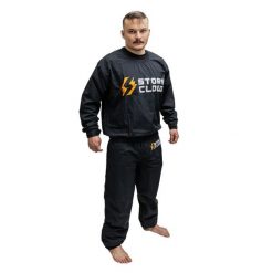 StormCloud Dres Sauna StormSteam Light S. Czarne kombinezony damskie STORMCLOUD, na lato, l, bez wzorów, z dresówki, bez kołnierzyka, bez ramiączek. Za 199.99 zł.