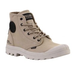 Buty Unisex Dla Dorosłych Pampa Hi. Brązowe obuwie trekkingowe damskie Palladium, bez zapięcia. Za 610.99 zł.