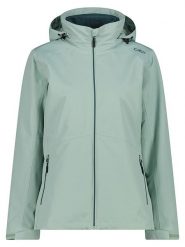 Cmp Kurtka funkcyjna 3w1 w kolorze turkusowym rozmiar: 50. Niebieskie kurtki sportowe damskie CMP, bez wzorów, z materiału, bez kaptura. Za 236.61 zł.