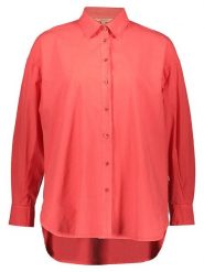 Herrlicher Bluzka w kolorze koralowym rozmiar: XS. Czerwone bluzki damskie Herrlicher, xs, bez wzorów, z bawełny, bez kołnierzyka, bez ramiączek. Za 61.02 zł.