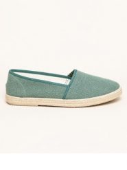 Kitz-pichler Espadryle "Camping Linen uni V" w kolorze zielonym rozmiar: 38. Zielone espadryle damskie kitz-pichler, bez wzorów, z materiału, bez obcasa. Za 173.99 zł.