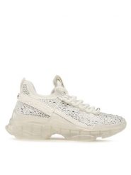 Steve Madden Sneakersy Maxima-R SM11001807-077 Biały. Białe obuwie sportowe damskie Steve Madden, z syntetyku, bez zapięcia. Za 319.99 zł.