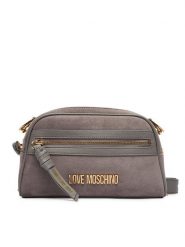 LOVE MOSCHINO Torebka JC4094PP1PLD101A Szary. Szare torebki klasyczne damskie Love Moschino, z materiału, bez dodatków. Za 859.99 zł.