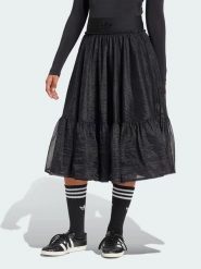 Adidas Spódnica w kolorze czarnym rozmiar: XXS. Czarne spódnice damskie Adidas, xxs, bez wzorów, midi. Za 204.95 zł.