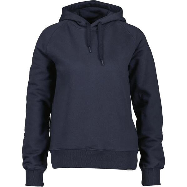 Bluza damska z kapturem Didriksons Ven. Niebieskie bluzy damskie Didriksons, s, bez wzorów, z bawełny, z kapturem. Za 296.00 zł.