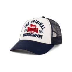 Czapka Trucker Lonsdale Larne. Białe czapki z daszkiem damskie Lonsdale, bez wzorów. Za 120.00 zł.