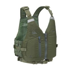 Kamizelka Asekuracyjna Na Spływ Kajakowy Unisex Palm Meander. Niebieskie kamizelki damskie PALM, l, bez wzorów, z nylonu, bez kaptura. Za 559.00 zł.
