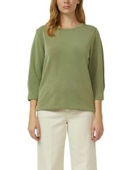 S.Oliver Bluza w kolorze khaki rozmiar: 38. Brązowe bluzy damskie S.Oliver, s, bez wzorów, bez kaptura. Za 104.95 zł.