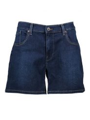 Pepe Jeans Szorty dżinsowe w kolorze granatowym rozmiar: W31. Niebieskie szorty damskie Pepe Jeans, z aplikacjami, z jeansu, z podwyższonym stanem. Za 149.31 zł.