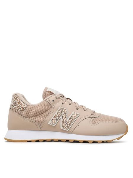 New Balance Sneakersy GW500LM2 Beżowy. Brązowe obuwie sportowe damskie New Balance, z materiału, bez zapięcia. Za 239.99 zł.