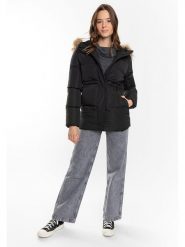 Northwood Kurtka zimowa "Janet" w kolorze czarnym rozmiar: M. Czarne kurtki damskie Northwood, na zimę, m, bez wzorów, z puchu, bez kaptura. Za 152.99 zł.