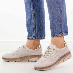 Szare skórzane półbuty damskie Sergio Leone Sp002. Szare półbuty damskie Sergio Leone, na jesień, bez wzorów, z jeansu, z okrągłym noskiem, bez obcasa, na płaskiej podeszwie, bez zapięcia. Za 219.00 zł.