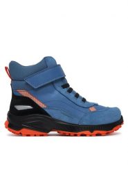 ECCO Śniegowce Receptor Xp K 72482361943 Niebieski. Niebieskie buty zimowe chłopięce ECCO, ze skóry, bez zapięcia. Za 529.99 zł.