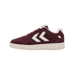 Trenerzy Hummel St. Power Play Suede. Czerwone obuwie sportowe damskie Hummel, bez zapięcia. Za 300.50 zł.