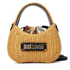 Torebka Just Cavalli. Brązowe torebki klasyczne damskie Just Cavalli, bez dodatków. Za 841.99 zł.